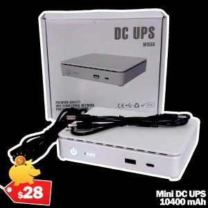 Mini DC UPS 10400mAh - Modelo M1550