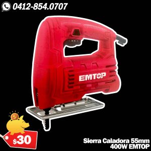 Sierra Caladora 400W EMTOP - Modelo ULJS15401